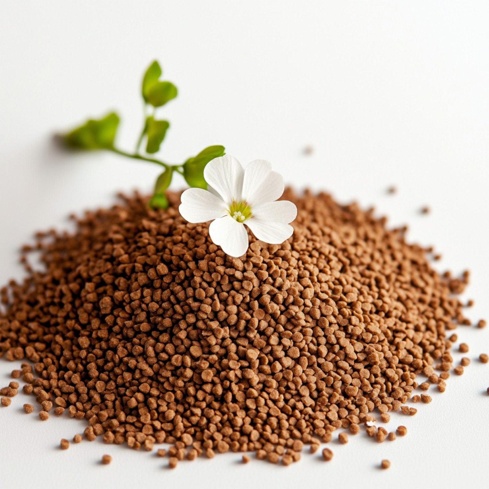 comp I verde Biokunststoff-Granulat, biologisch abbaubar und bodenanreichernd
